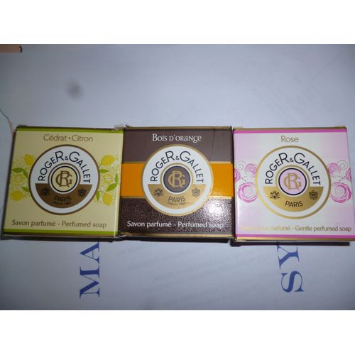 Lot De 3 Boites A Savon 