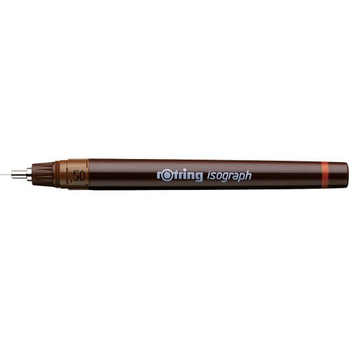 Rotring Isograph Stylo De Calligraphie Haute Précision 0,5 Mm Noir