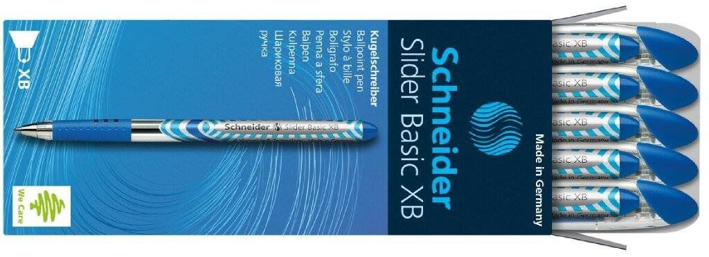 Schneider 151203 Lot De 10 Stylos À Bille Slider Xb (Bleu)