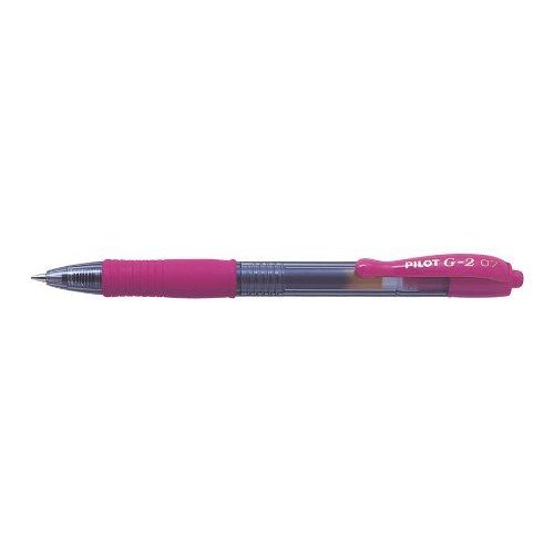 Pilot 001486 Boite De 12 Stylos Bille Rose Transparent