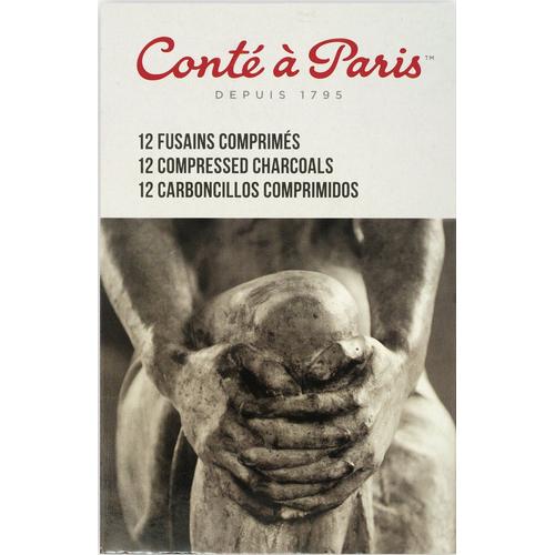 Conté À Paris Comprimé Gris Anthracite (Lot De 12)