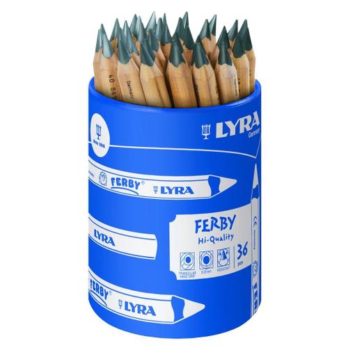 Omyacolor Ferby L1813360 Pot De 36 Crayons Graphite