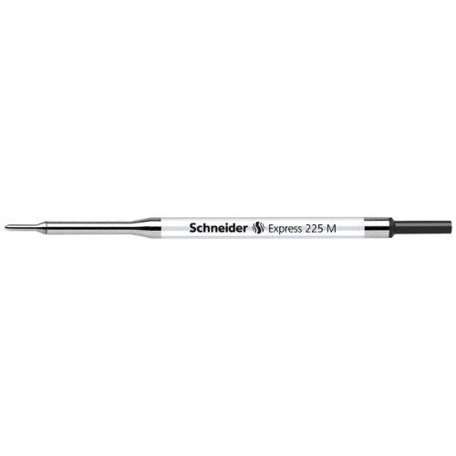 Schneider Express 225 M Recharge Grande Capacité Pour Stylo Bille Noir/Iso 12757-2 G1 Lot De 10