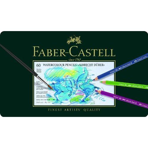 Faber-Castell Crayons De Couleur Aquarellables Albrecht Dürer Boîte De 60