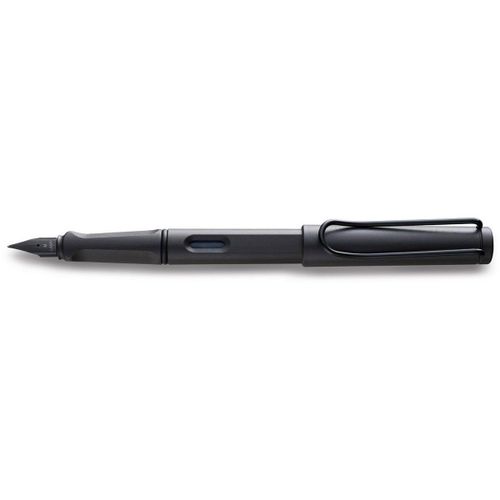 Lamy - Stylo Plume Safari Noir Charbon Mat, Plume Acier De Taille M, Livré En Ecrin Lamy.