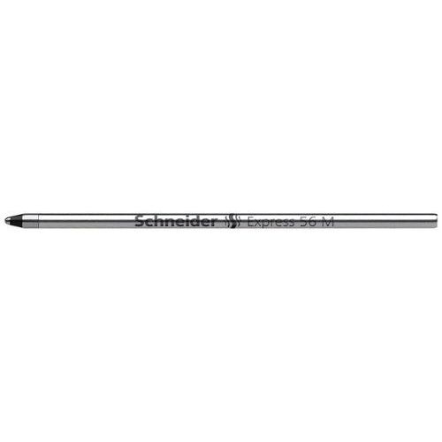 Schneider Express 56 Recharge Stylo Bille Pointe M/Acier Inoxydable/Noir/Permanent Lot De 20
