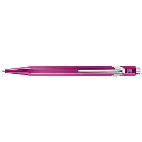 Caran D'ache 849 Metal-X Stylo Bille Violet Métallisé