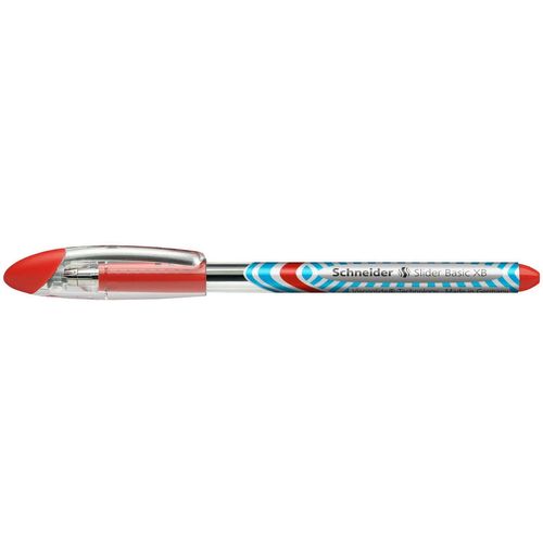 Schneider 151202 Slider Xb Stylo Bille Rouge Lot De 10