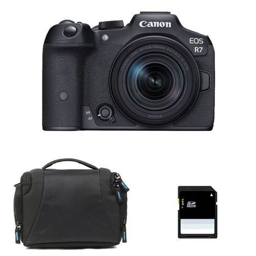 CANON EOS R7 + RF-S 18-150mm F3.5-6.3 IS STM Garanti 3 ans + Sac + Carte SD 8 Go