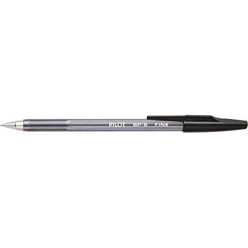 Pilot Fine Stylo À Bille - Noir (Boîte De 12)