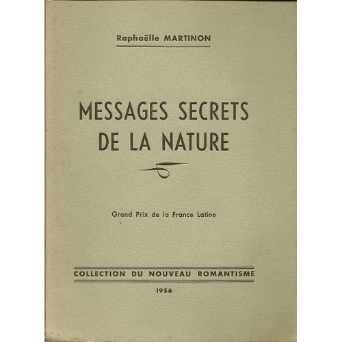 Messages Secrets De La Nature