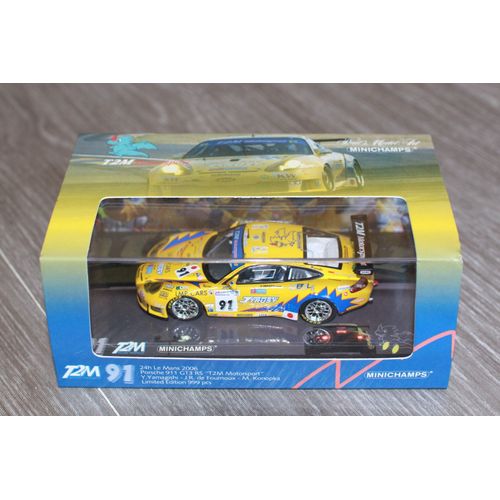 Porsche 911 996 Gt3 Rs #91 24h Le Mans 2006 T2m Team Motorsport Yamagishi De Fournoux Konopka Minichamps 403066991 1/43-Minichamps