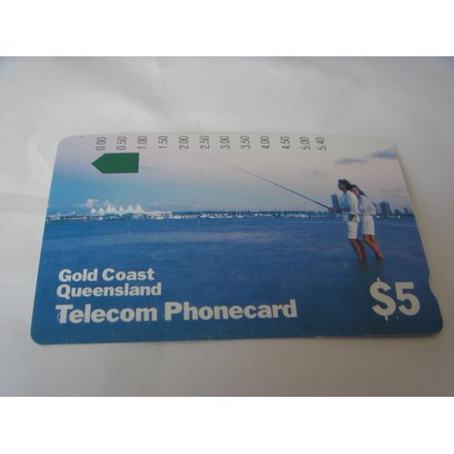 Carte Téléphone - Australie - Gold Coast - Queensland -  5$