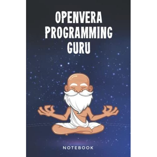 Openvera Programming Guru Notebook: Customized Lined Notepad Journal Gift For A Qualified Openvera Developer