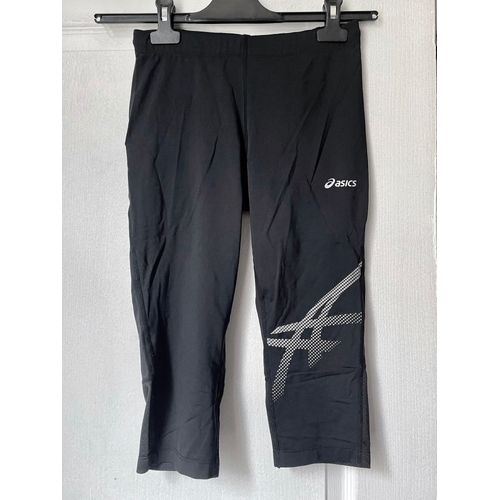 Asics Motiondr Legging Corsaire Noir Taille S 79%Polyester 21%Spandex Très Bon État