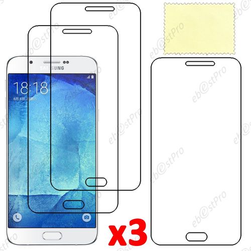 Ebeststar ® Lot X3 Protection Film D'écran Anti Rayures Anti Traces Pour Samsung Galaxy A8 Sm-A800f