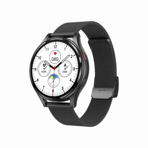 Montre Connectée Ecg Appels Bluetooth Suivi Santé Non-Invasif Noir Yonis