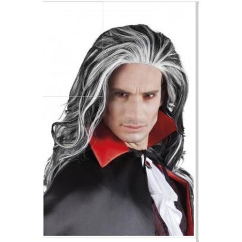 Halloween Peruque Adulte Vampire Louis Longue