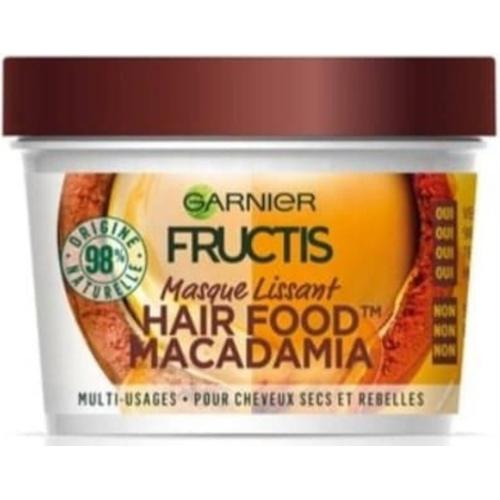 Masque Cheveux Nourrissant Hair Food Macadamia Fructis Garnier 390ml 