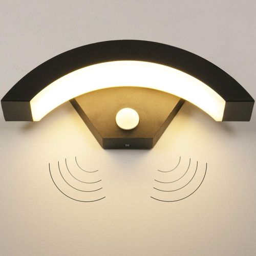 Applique Led Avec Détecteur De Mouvement, Éclairage Intérieur/Extérieur Moderne, 3000k Ip55 Goodnice