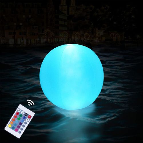 Lumières de piscine flottantes ¿ rechargeables et étanches goodnice