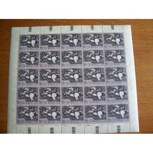 San Marin 1968 The Battle Of San Romano 130 ₤