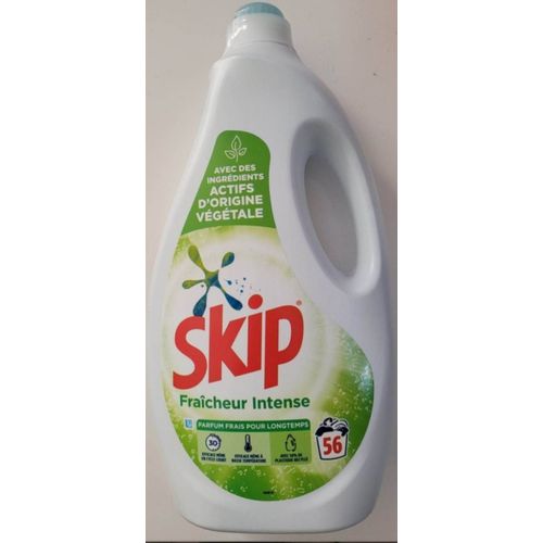 Lessive liquide Skip Fraicheur intense x56 2,52L