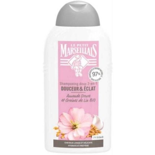 Shampooing Doux 2en1amande Douce & Grains De Lin Bio Le Petit Marseillais 250ml 