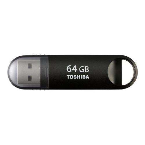 Toshiba TransMemory-MX U361 - Clé USB - 64 Go - USB 3.0 - noir