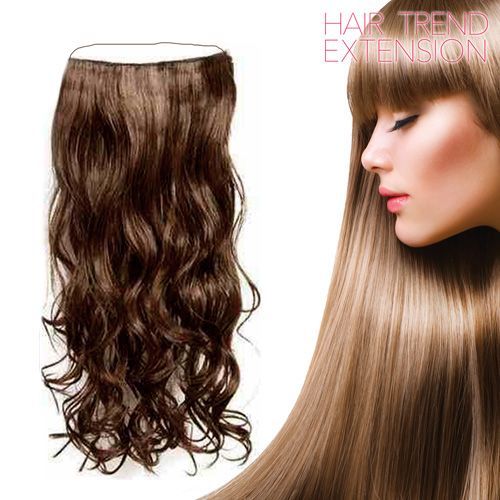 Extensions Cheveux Mamzelle Ô Châtain Moyen Ondulé 
