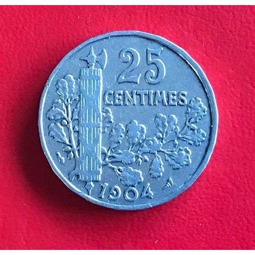 25 Centimes - Patey 2nd Type - 1904 - France