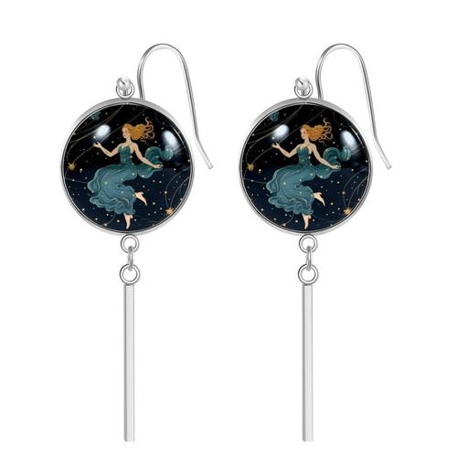 Boucle D'oreille Tendance Pour Femme, Collection Constellation 258