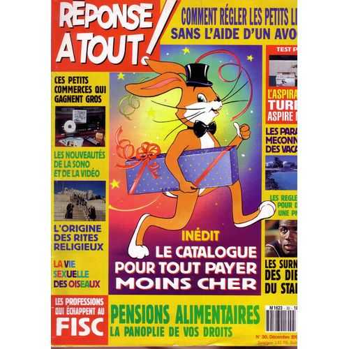 Réponse À Tout ! N°30  Tout Payer Moins Cher