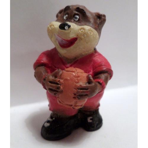 Figurine Ours Louki - Le Rugby