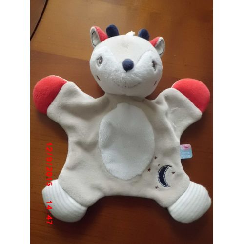 Doudou Ecureuil Sucre D'orge