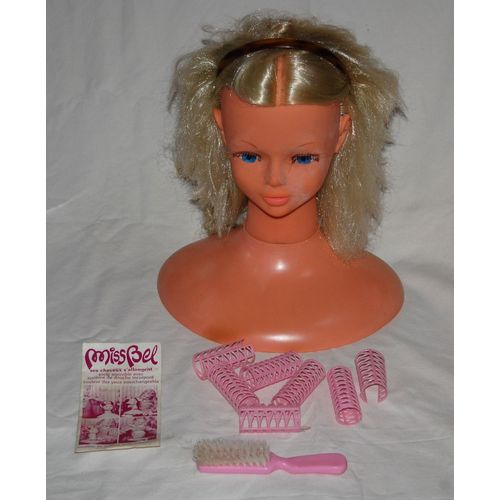 Poupée Tête À Coiffer Bella 70/80