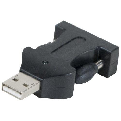 exertis Connect - Adaptateur série - DB-9 (M) pour USB (M)