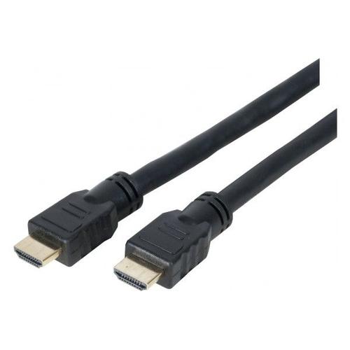 exertis Connect - High speed - câble HDMI avec Ethernet - HDMI mâle pour HDMI mâle - 10 m - noir - support 1080p