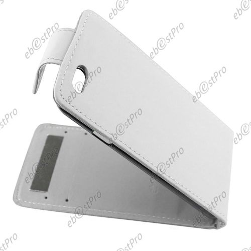 Ebeststar ® Pour Apple Iphone 6s Écran 4,7" Housse Simili Cuir À Clapet Coque Etui, Couleur Blanc + 1 Film Protection D'écran + Lingette