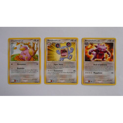 Chuchmur 50pv + Ramboum 80pv + Brouhabam 130pv + 1 Carte Cadeau