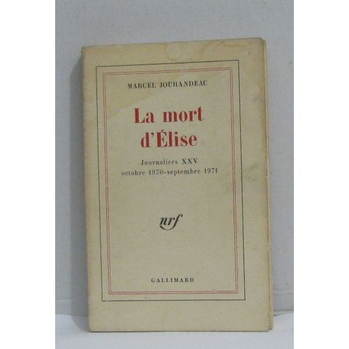 La Mort D'élise