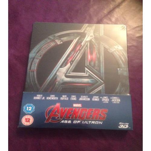 Avengers Age Of Ultron - Blu Ray Steelbook Editon Limitee