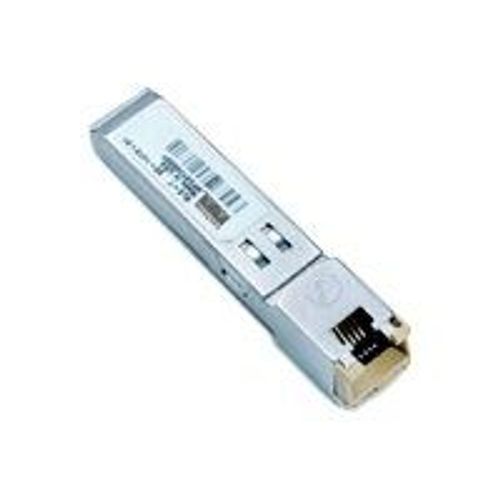 Cisco - Module transmetteur SFP (mini-GBIC) - 1GbE - 1000Base-T - RJ-45 - jusqu'à 100 m - pour Cisco 5508; Catalyst 3560, ESS9300; Integrated Services Router 11XX; Nexus 93XX, 93XXX