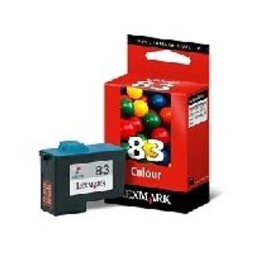 Lexmark Cartridge No. 83 - Couleur (cyan, magenta, jaune) - originale - cartouche d'encre - pour X5130, 5150, 5190pro, 6150, 6170, 6190pro; Z55, 55se, 65, 65n, 65p, 65pro