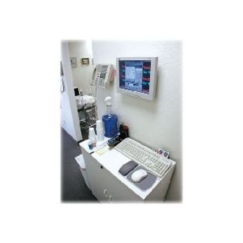 Ergotron FX30 - Kit de Montage pour ECRAN LCD - acero - noir - tamaño de ECRAN: jusque 27"" - interfaz de Montage: 100 x 100 mm, 75 x 75 mm - Montage en pared