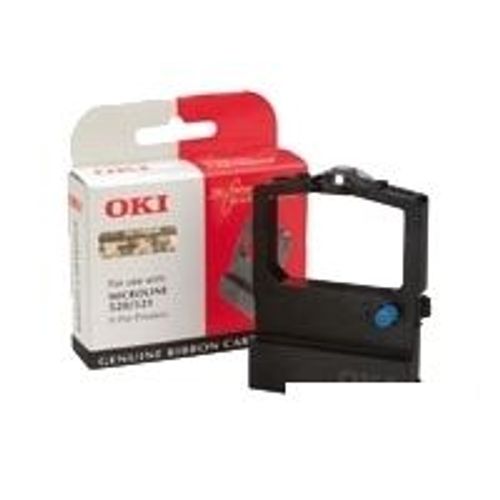 OKI - 1 - noir - ruban d'impression - pour Microline 520, 520 Elite, 521, 521 Elite