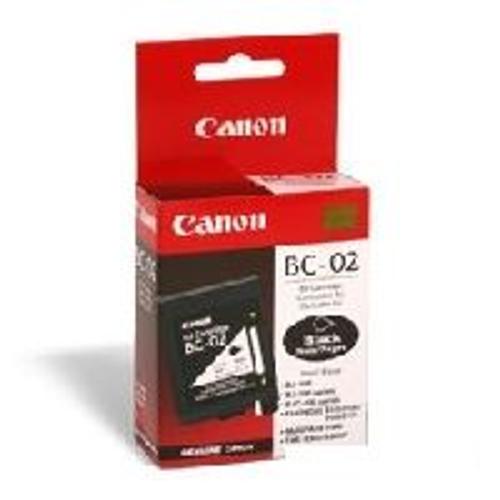 Canon BC-02 - Noir - originale - cartouche d'encre - pour BJ-10, 100, 20, 200, 210, 230, S100, S200; BJC-1000, 1010, 150, 2000, 210, 220, 240, 250