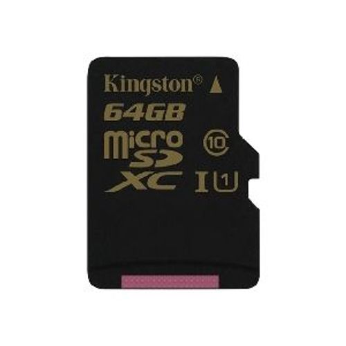Kingston - Carte mémoire flash - 64 Go - UHS Class 1 / Class10 - microSDXC UHS-I