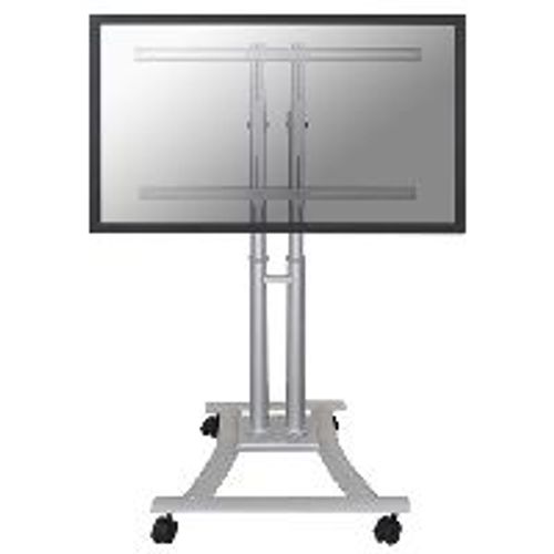 NewStar Mobile Monitor/TV Floor Stand PLASMA-M1200 - Chariot pour écran plasma / LCD - argent - Taille d'écran : 27"-70"
