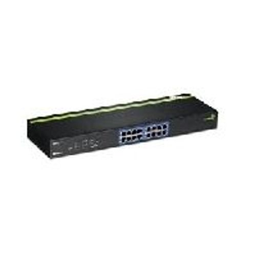 TRENDnet TEG S16g - Commutateur - 16 x 10/100/1000 - Montable sur rack - Conformité TAA